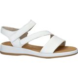 Gabor Comfort Dames Sandaal - Wit - Verstelbare Band met Klittenband