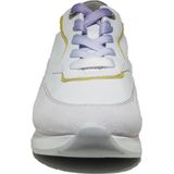 Gabor 355 Nap Velour Lack Weis-sneakers Gabor-veterschoen gabor