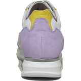 Gabor 355 Nap Velour Lack Weis-sneakers Gabor-veterschoen gabor