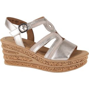 Gabor 655 62 dames sandalen sportief (5) metallic