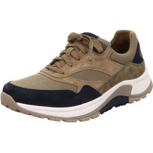 Gabor Rollingsoft Sneaker 8000.15.21 Blauw Groen Zand Combi