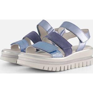 Gabor Sandalen blauw Synthetisch - Dames
