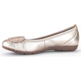 Gabor - 44.163.60 - Ballerina - Goud - Leder - Flexibele Zool
