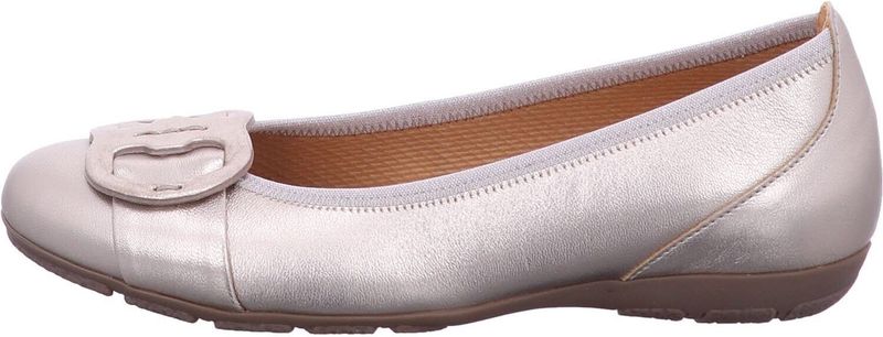 Gabor - 44.163.60 - Ballerina - Goud - Leder - Flexibele Zool