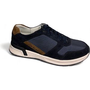 Pius Gabor 1007 02 Suede Mesh Midnight Ti -veterschoen pius gabor