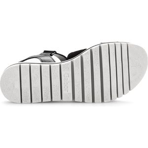 Gabor Lack/Samtch./Nappa für Damen, schwarz, Gr. 39 EU / 6 UK
