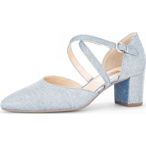 Gabor Pumps met riempjes voor dames, hakschoenen, Aquamarine 66, 38.5 EU