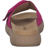 Gabor - Open Casual Slippers - Roze - Suède Bovenwerk, Leren Voering