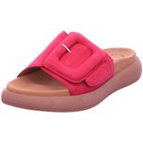 Gabor - Open Casual Slippers - Roze - Suède Bovenwerk, Leren Voering