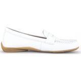 Gabor - Slip-On Loafers - Wit - Leer