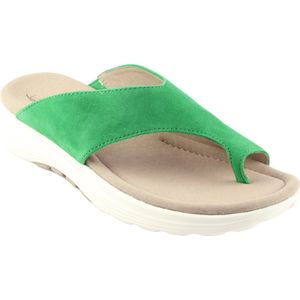 Gabor rollingsoft sensitive 812 - dames slipper - groen