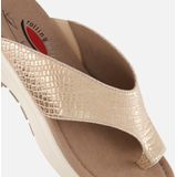 Gabor - Rollingsoft Slippers - Goud - Synthetisch - Rubber Zool