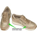 Gabor -Dames - taupe - sneakers