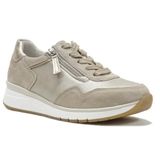 Gabor - Sneakers - Beige - Synthetisch materiaal - Leren voering