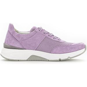 Gabor rollingsoft sensitive 897 - dames rollende wandelsneaker - paars