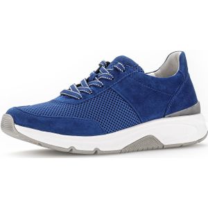 Gabor Rollingsoft Sneakers blauw Suede