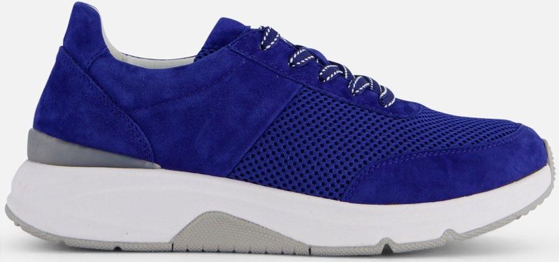 Gabor Rollingsoft Sneakers blauw Suede - Dames - Maat 38.5