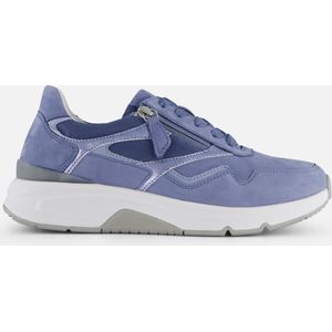 Gabor Rollingsoft Sneakers blauw Leer - Dames - Maat 41