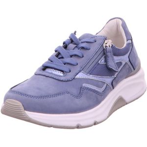 Gabor Rollingsoft Sneakers blauw Leer - Dames - Maat 37.5