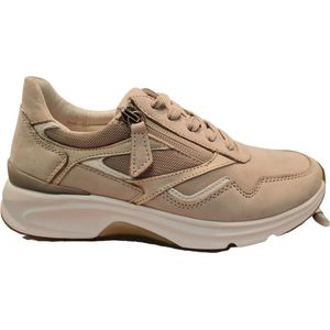 Gabor - Rolling Soft 46.896.31 - Sneakers - Beige - Leer/Nubuck/Mesh