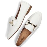 Gabor - 211 - Instappers - Wit - Suèdelook - Leren Voetbed