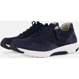 Gabor Rollingsoft Sneakers blauw Nubuck - Maat 41