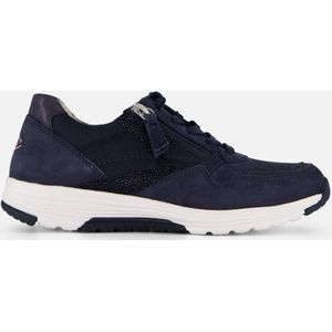 Gabor Rollingsoft Sneakers blauw Nubuck - Dames - Maat 38