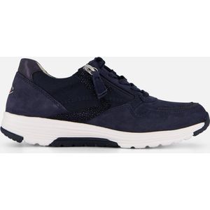 Gabor Low-Top sneakers voor dames, lage schoenen voor dames, Blue Combi 36, 39 EU