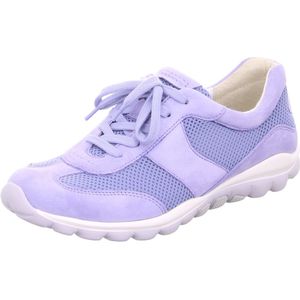 Gabor rollingsoft sensitive 46.966.66 - dames rollende wandelsneaker - blauw - maat 42 (EU) 8 (UK)