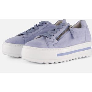 Gabor Sneakers blauw Suede - Dames - Maat 38.5