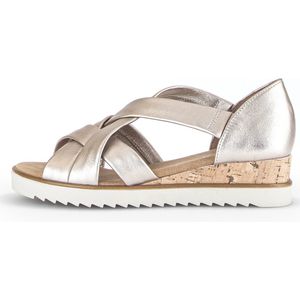 Gabor 782 Sandalen - Met Sleehak - Dames - Goud