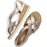 Hush Puppies Dames Sandaal Platino | Goud | Maat: 37