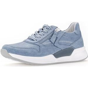 Gabor Sneaker Rits Rolling Soft 46.957.26 Licht Blauw