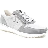 Schoenen - Color-Blocking - Leer en Suède - Platte Hak