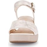 Gabor Sandalen - Klittenbandsluiting - Metallic Leer