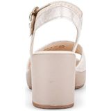 Gabor Sandalen - Klittenbandsluiting - Metallic Leer