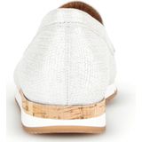 Gabor Damesloafers - Goudkleurig Metallic Leer met Beige Chain