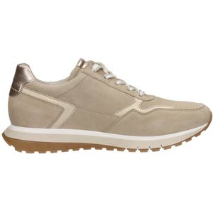 Gabor - 46.378.33 - Lage Sneakers - Oak Powder - Nubuck - Metallic Details