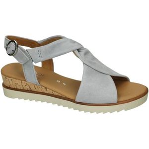 Gabor -Dames - blauw licht - sandalen - maat 40.5