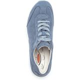 Gabor rollingsoft sensitive 965 - dames rollende wandelsneaker - blauw