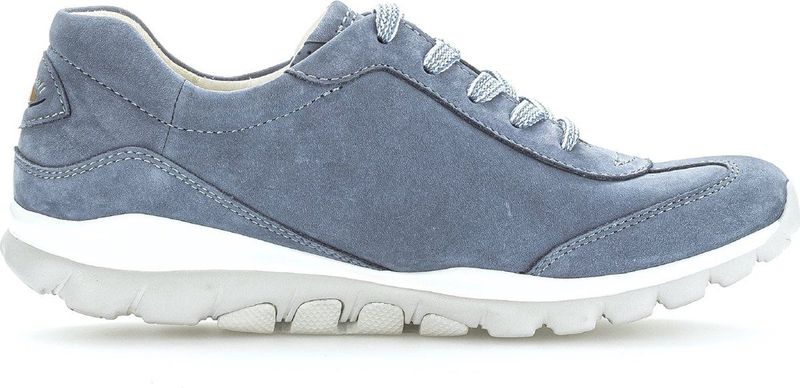 Gabor rollingsoft sensitive 965 - dames rollende wandelsneaker - blauw