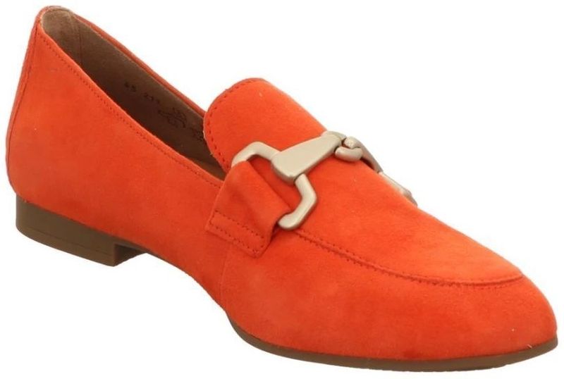 Gabor - Nava - Loafers - Zwart - Suède - Dames