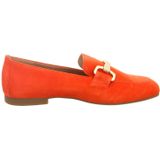 Gabor - Instappers - Oranje - Suede - Rubber Zool