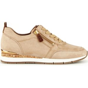 Gabor Lage sneakers voor dames, caramel camel 14, 40 EU
