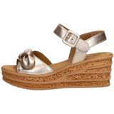 Gabor - 44.653 Sandalen - Zwart - Sleehak - Dames