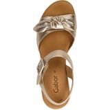 Gabor - 44.653 Sandalen - Zwart - Sleehak - Dames