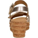 Gabor - 44.653 Sandalen - Zwart - Sleehak - Dames