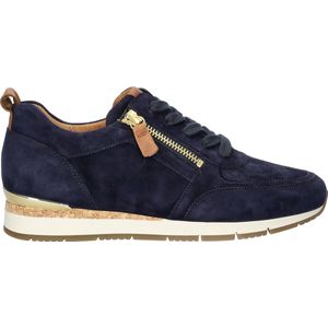 Ecco Gruuv - Sneakers - Donkerblauw - Leer - GORE-TEX Waterdicht