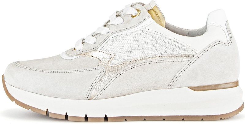 Gabor - 355 - Sneakers - Beige - Suède