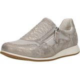 Gabor - 46.408 Sneakers - Beige Metallic - Suède - Dames